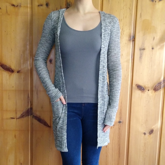 Mossimo Supply Co. Sweaters - White/black cardigan